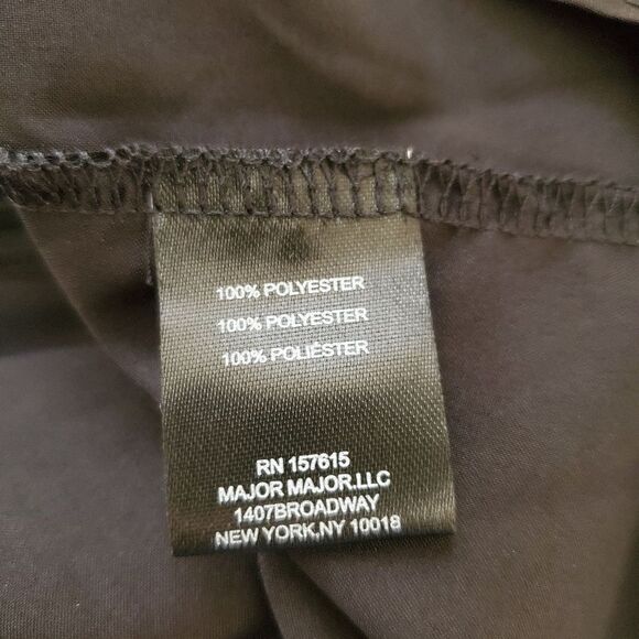 Tahari ASL Twin-Print Ruffle Dress sz 14 - Picture 15 of 16